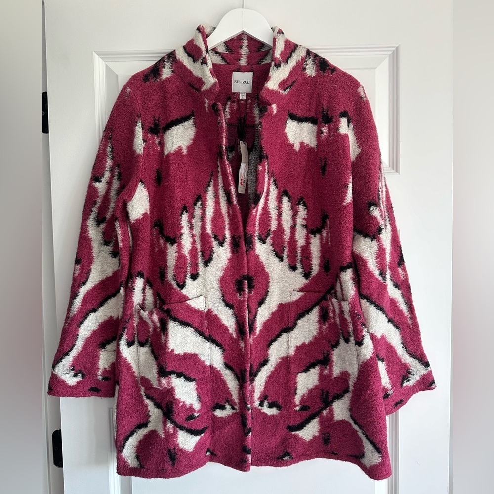Nic+Zoe Tribal Ikat Jacket — image 4 of 8